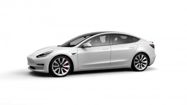 Tesla 2019 M3 Performance with Vin 5YJ3E7EB2KF196187