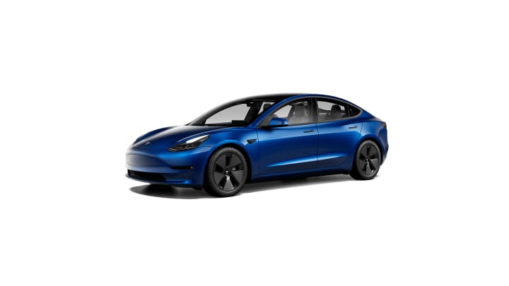 Tesla 2022 M3 Long Range AWD with Vin LRW3E7EK6NC512575