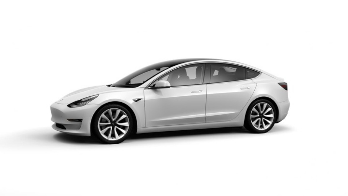 Tesla 2018 M3 Mid Range RWD with Vin 5YJ3E1EA8JF181566