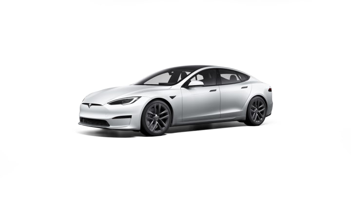 Tesla 2022 MS Long Range AWD Vin 5YJSA1E52NF477196