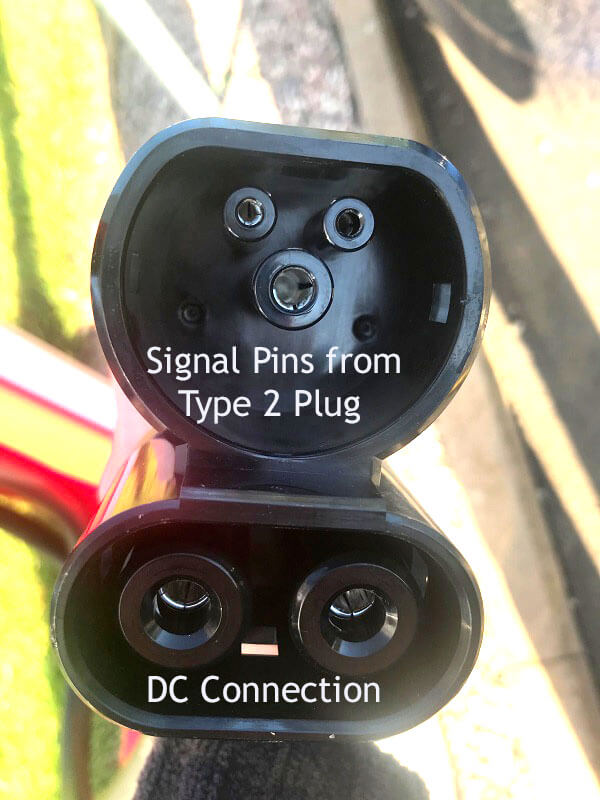 Tesla CCS plug