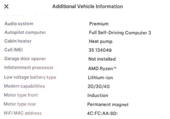 Raven with MCU2, resistive heating, homelink and cold weather pack