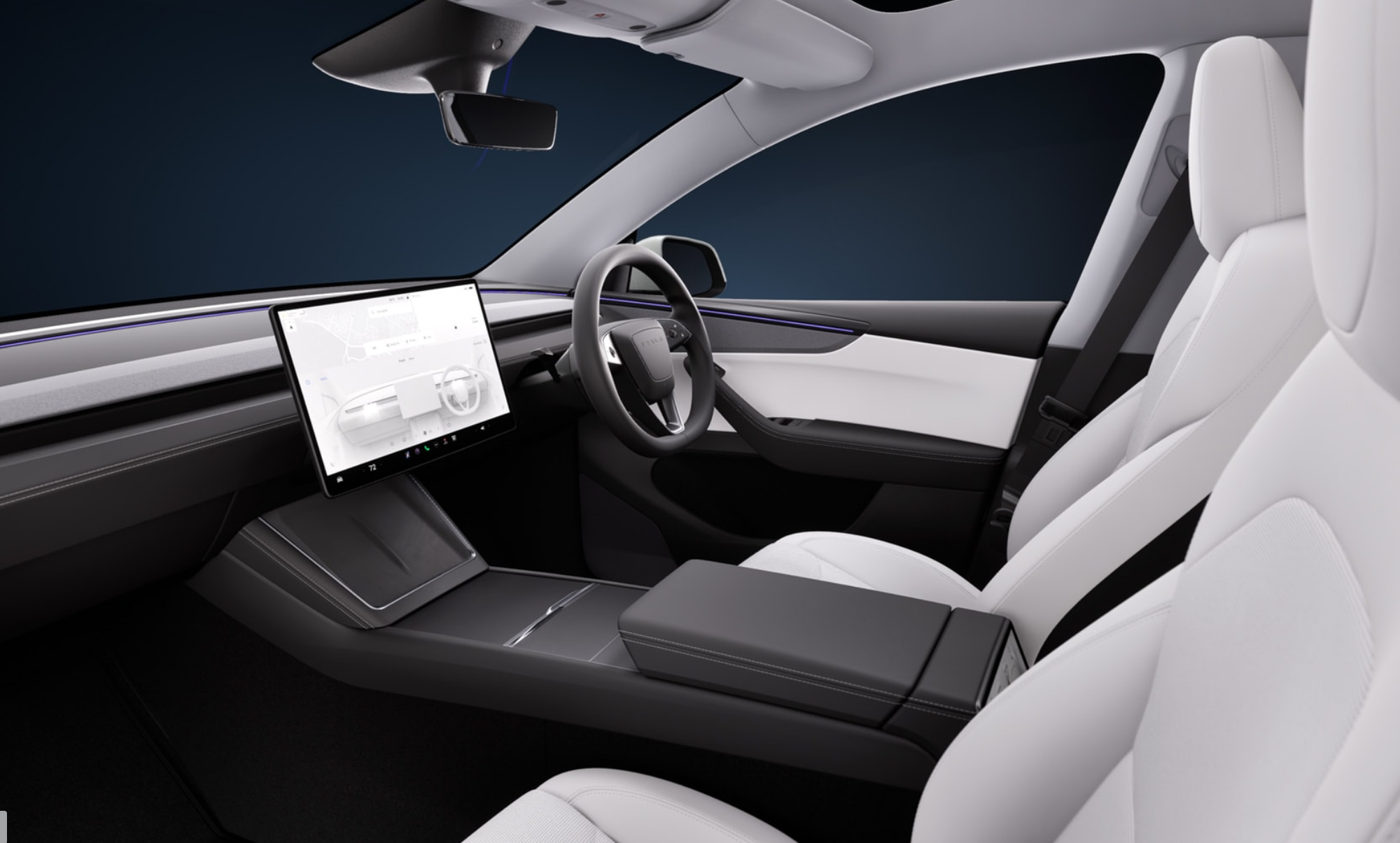 Tesla Model Y Juniper Interior