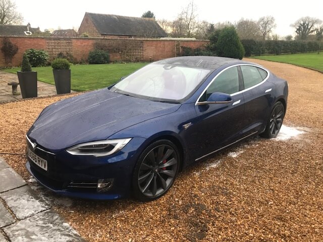 Cleaning a Tesla